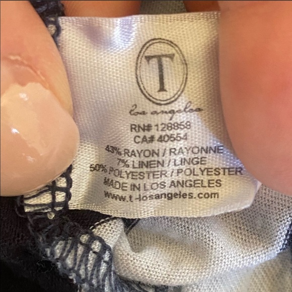 T-Los Angeles Striped Racerback Maxi - Picture 6 of 8